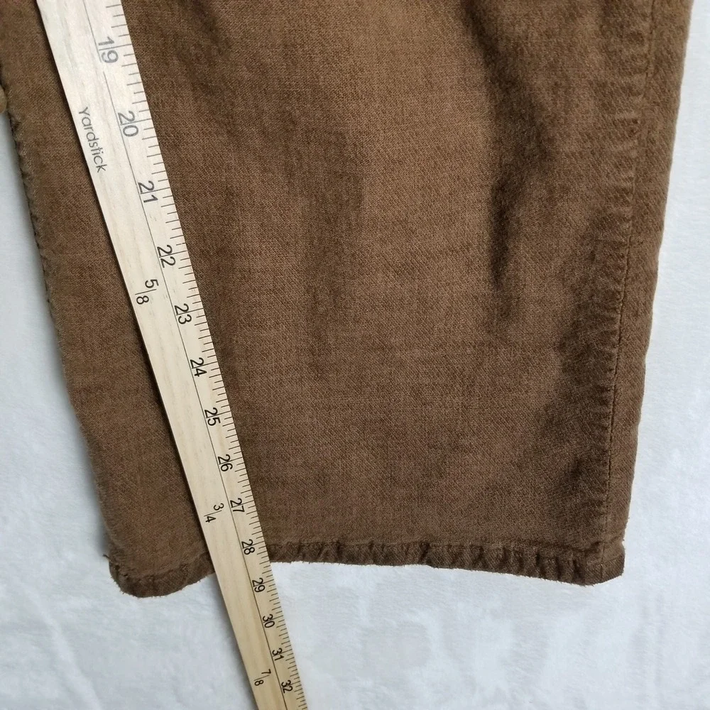 Kut from the Kloth Corduroy Pants Womens 8 Brown High Rise Wide Leg KB56403